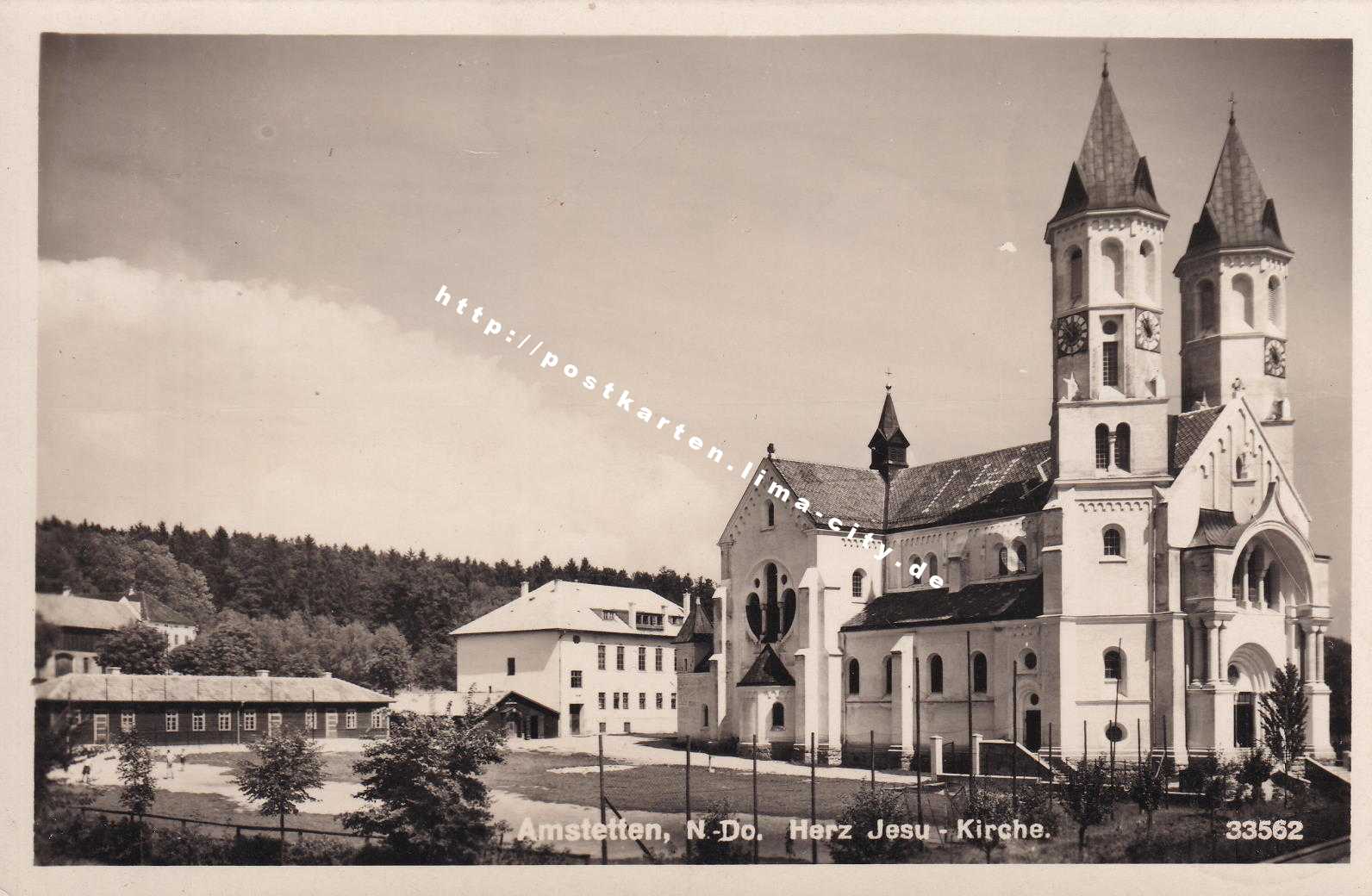 Amstetten Herz Jesu Kirche 1940